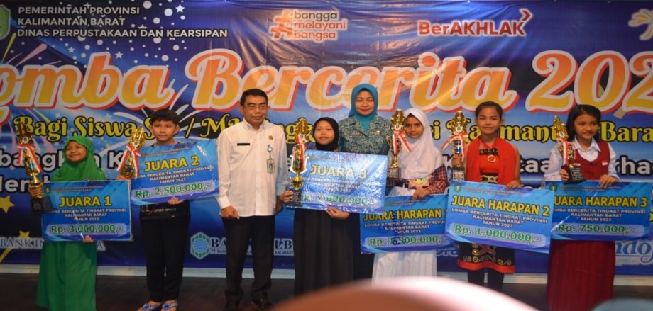 Lomba Bercerita Tingkat Daerah Provinsi Kalimantan Barat Tahun 2023