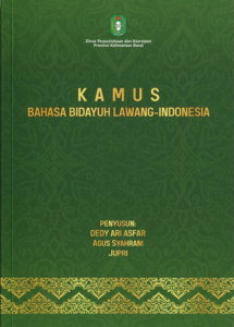 Cover Kamus Bahasa Bidayuh Lambang - Indonesia